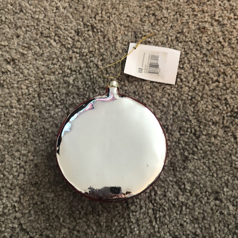 Boston International Christmas Winter Holiday Glass Tree Ornament - Picture 3 of 3